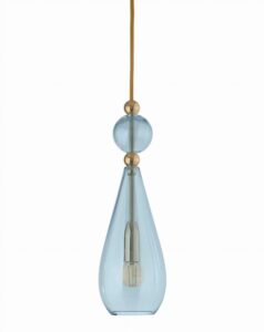 Lampa Smykke Topaz Blue szkło EBB&Flow – Lampy Smykke | bihome.pl