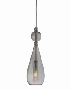 Smykke lampa ścienna smokey grey w crystal ball – Ekskluzywne lampy EBB&FLOW | bihome.pl
