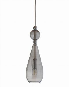 Smykke lampa ścienna smokey grey w crystal ball – Ekskluzywne lampy EBB&FLOW | bihome.pl