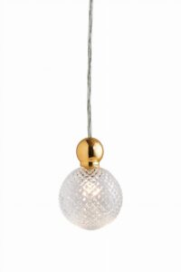 Lampa UVA Crystal Mini Check kryształowa EBB&Flow – Lampy UVA | bihome.pl
