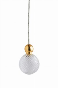 Lampa UVA Crystal Mini Check kryształowa EBB&Flow – Lampy UVA | bihome.pl
