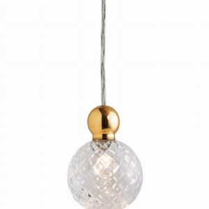 Lampa UVA Crystal Small Check kryształowa EBB&Flow – Lampy UVA | bihome.pl