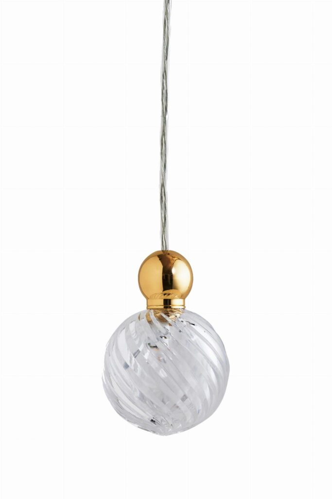 Lampa UVA Crystal Swirl kryształowa EBB&Flow – Lampy UVA | bihome.pl