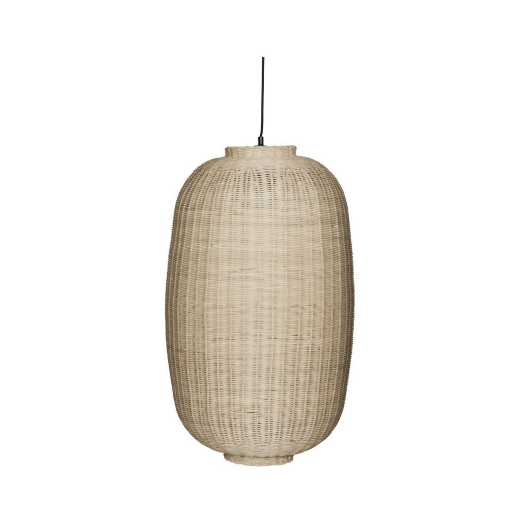 Lampa wisząca Chand L naturalna rattan Hubsch – Lampy wiszące | bihome.pl