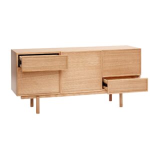 Komoda Cube dąb Hubsch – Komody i regały | bihome.pl
