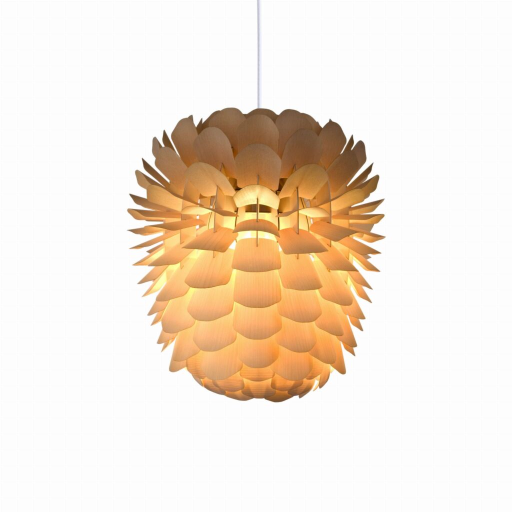 Lampa wisząca Zappy jesion ⏀36 cm Schneid Studio – Lampy wiszące | bihome.pl