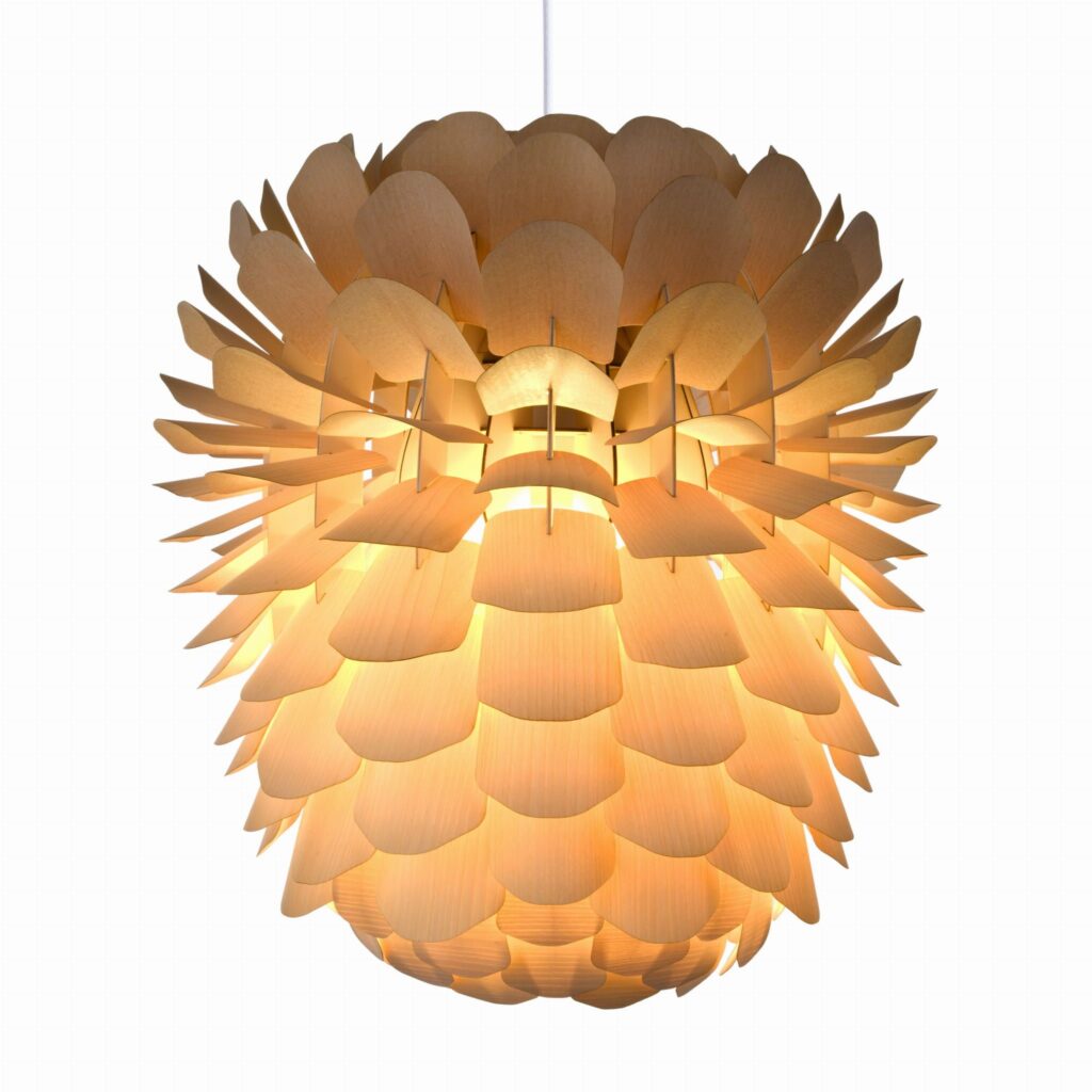Lampa wisząca Zappy jesion ⏀110 cm Schneid Studio – Lampy wiszące | bihome.pl