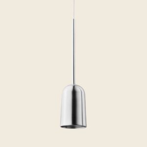 Lampa wisząca Figura Arc ⏀10 cm chromowa Schneid Studio – Lampy wiszące | bihome.pl
