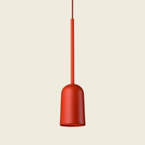 Lampa wisząca Figura Arc ⏀10 cm pomarańczowa Schneid Studio – Lampy wiszące | bihome.pl