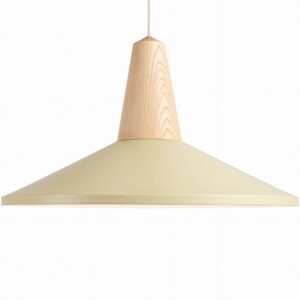 Lampa wisząca Eikon Shell ⏀54 cm woskowa Schneid Studio – Lampy wiszące | bihome.pl