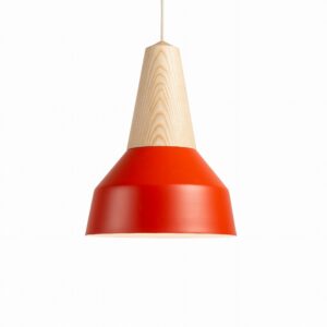 Lampa wisząca Eikon Basic ⏀26 cm czerwona Schneid Studio – Lampy wiszące | bihome.pl