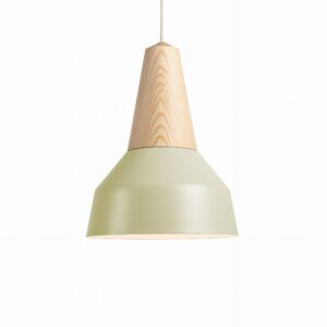 Lampa wisząca Eikon Basic ⏀26 cm pistacjowa Schneid Studio – Lampy wiszące | bihome.pl