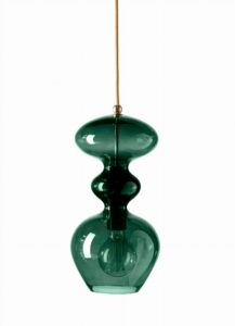 Lampa Futura Ivy-Green Ø18cm szkło Ebb&Flow – Lampy wiszące | bihome.pl