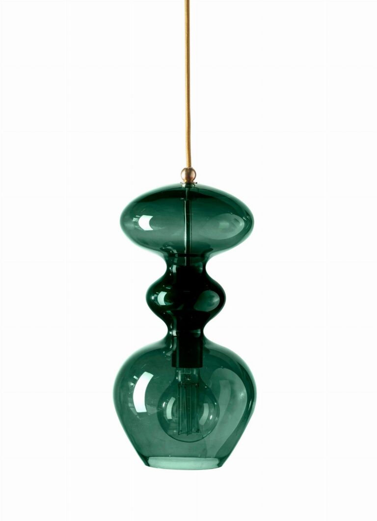 Lampa Futura Ivy-Green Ø18cm szkło Ebb&Flow – Lampy wiszące | bihome.pl