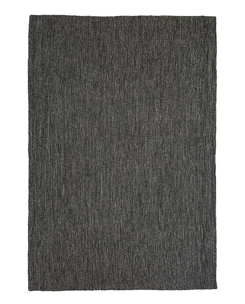 Dywan wełniany Norm dark grey Finarte – Dywany wełniane | bihome.pl