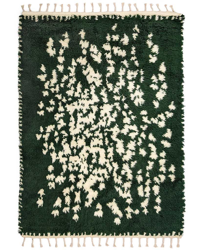 Dywan wełniany Suovilla green 140x200 cm Finarte – Dywany wełniane | bihome.pl