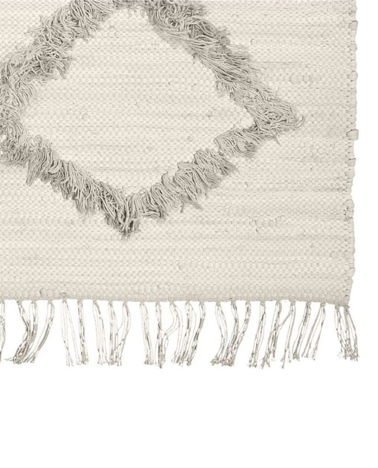 Dywan bawełniany Tie grey 140×200 cm Finarte Lifestyle
