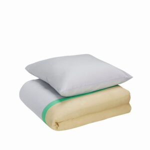 Pościel Block multikolor 140x200 cm Hubsch – Tekstylia | bihome.pl