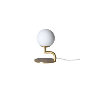 Lampa stołowa Mobil 18 mosiądz opal Pholc – Lampy stołowe | bihome.pl