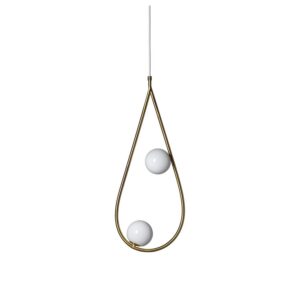 Lampa wisząca Pearls 65 mosiądz opal Pholc – Lampy wiszące | bihome.pl