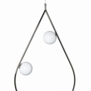 Lampa wisząca Pearls 80 nikiel opal Pholc – Lampy wiszące | bihome.pl
