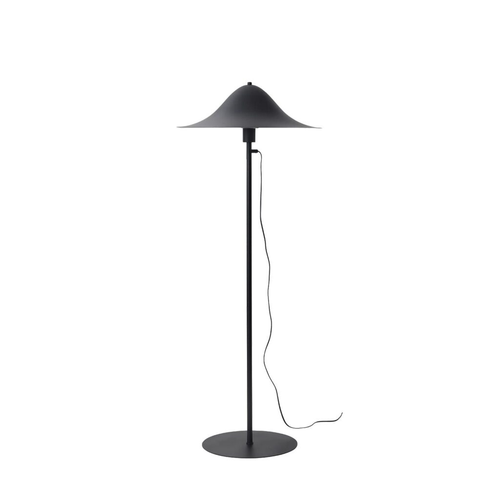 Lampa podłogowa Hans 130 czarna Pholc – Lampy podłogowe | bihome.pl
