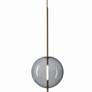 Lampa wisząca Kandinsky 30 dymiony szary mosiądz Pholc – Lampy wiszące | bihome.pl