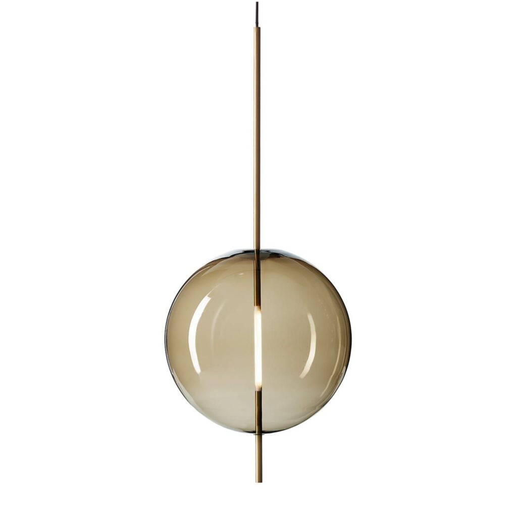 Lampa wisząca Kandinsky 45 dymiony brąz mosiądz Pholc – Lampy wiszące | bihome.pl