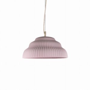 Lampa wisząca Kaskad Pink ⏀36 cm Schneid Studio – Lampy wiszące | bihome.pl