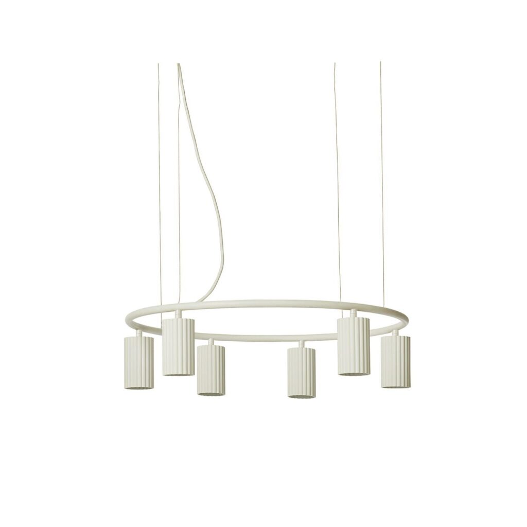 Lampa wisząca Donna Circle 60 linen Pholc – Lampy wiszące | bihome.pl