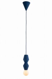 Lampa wisząca Stucco no2 ⏀10.5 cm Lapis Blue Schneid Studio – Lampy wiszące | bihome.pl