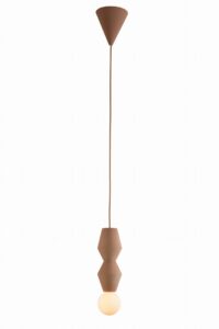 Lampa wisząca Stucco no2 ⏀10.5 cm Clay Schneid Studio – Lampy wiszące | bihome.pl