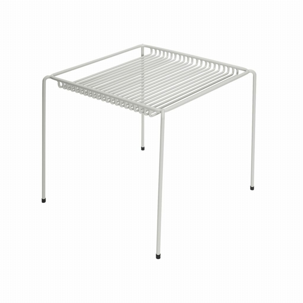 Stolik String jasnoszary metal Hubsch – Stoliki | bihome.pl