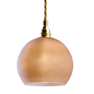 Lampa Rowan Latte szkło Ebb&Flow