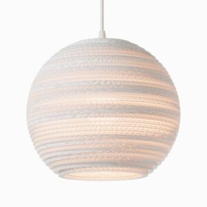 Lampa Wisząca Scraplight Moon biała Graypants – Lampy wiszące | bihome.pl