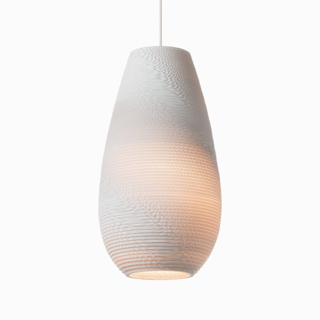 Lampa Wisząca Scraplight Drop biała Graypants – Lampy wiszące | bihome.pl