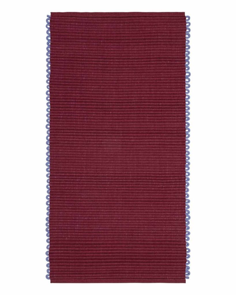 Dywan wełna Kumpu Burgund 170x240 cm Finarte – Dywany wełniane | bihome.pl