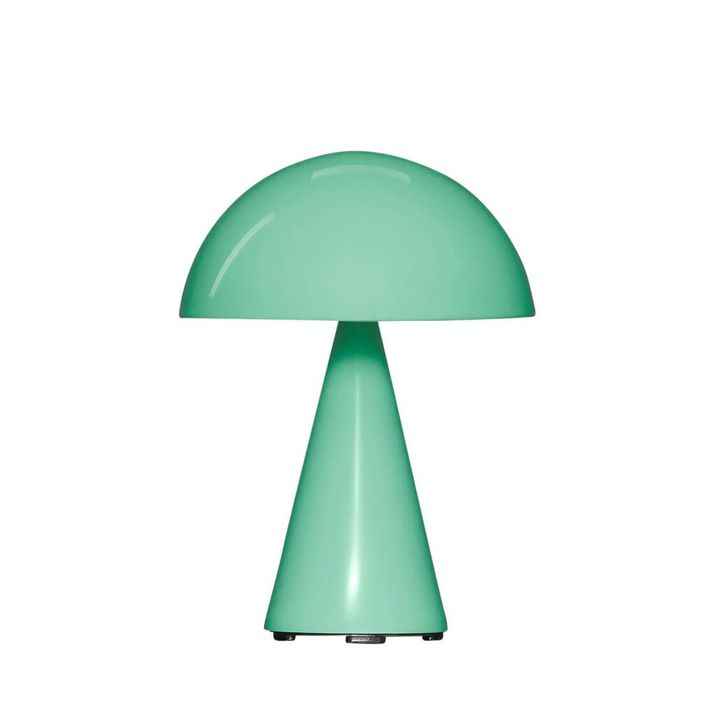 Lampa przenośna Mush Green Hubsch – Lampy stołowe | bihome.pl