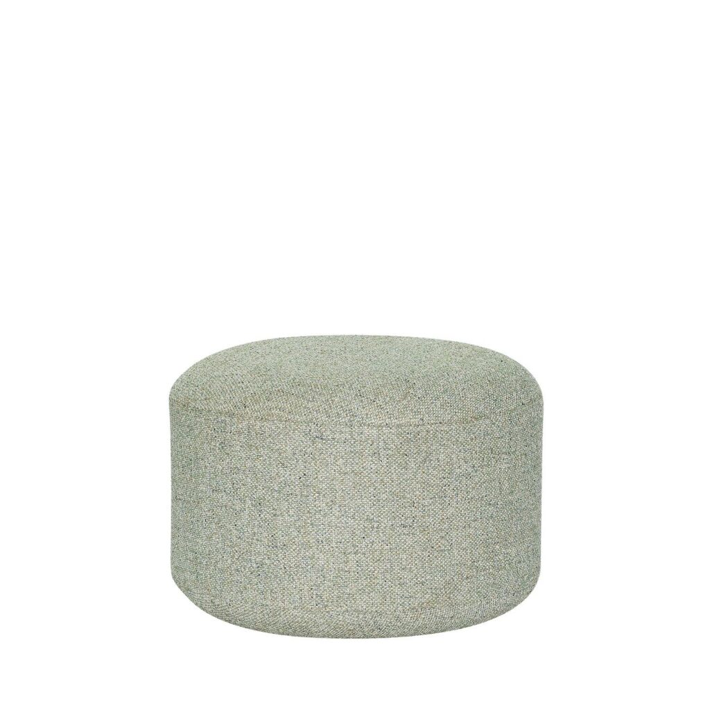 Pufa Marshmellow light green s Hubsch – Pufy i podnóżki | bihome.pl