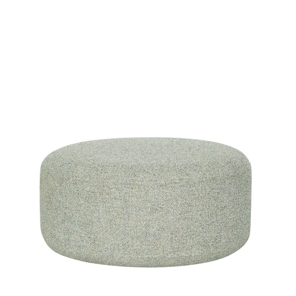 Pufa Marshmellow light green L Hubsch – Pufy i podnóżki | bihome.pl