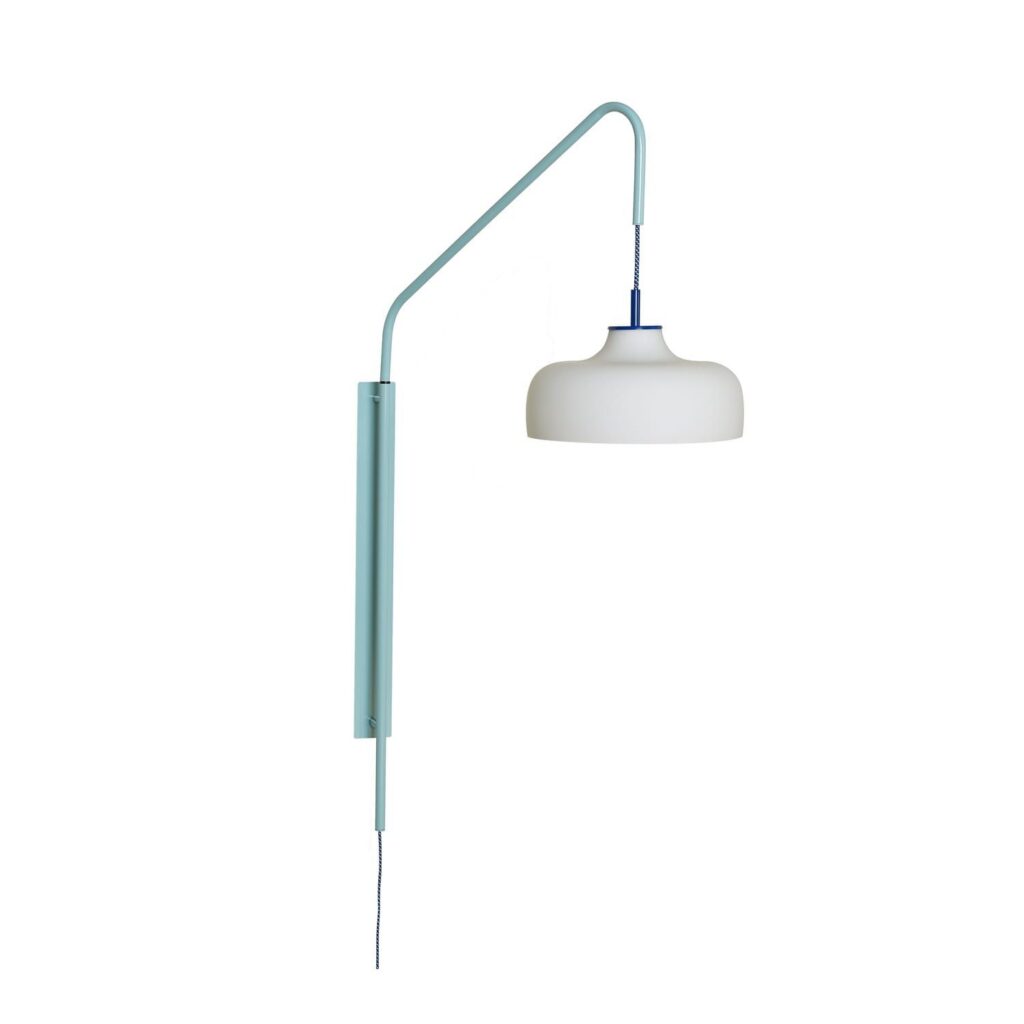 Kinkiet Current blue Hubsch – Lampy ścienne | bihome.pl