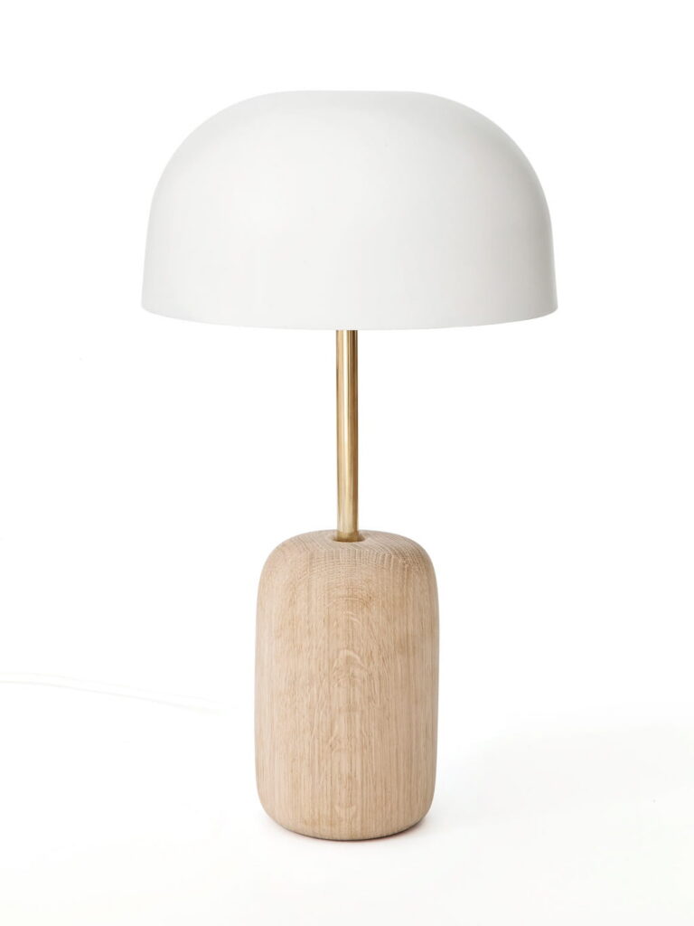 Lampa stołowa Nina biała ~ Harto – Lampy stołowe | bihome.pl