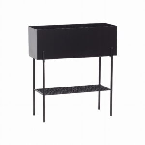 Donica Norm czarna metal Hubsch – Donice | bihome.pl